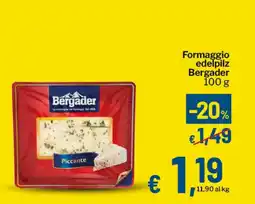 Qui Discount Formaggio edelpilz Bergader Piccante offerta