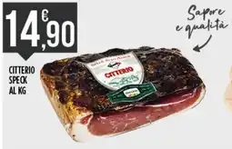 Supermercato Pollio Citterio speck offerta