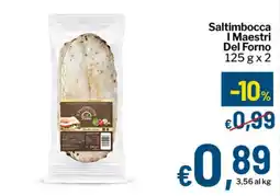 Qui Discount Saltimbocca I Maestri Del Forno offerta