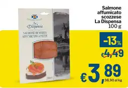 Qui Discount Salmone di Scozia affumicato La Dispensa offerta