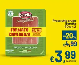 Qui Discount Prosciutto crudo Beretta offerta