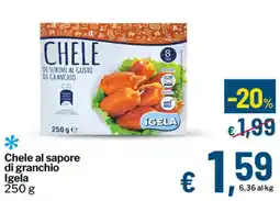 Qui Discount Chele al sapore di granchio Igela offerta