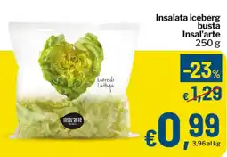 Qui Discount Insalata iceberg busta Insal'arte offerta