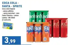 DiMeglio Coca Cola - Fanta - Sprite offerta