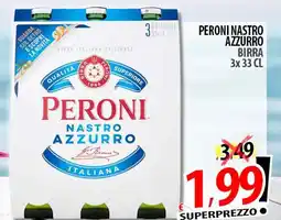 Il Genio Supermercato Peroni Nastro Azzurro offerta