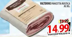 Il Genio Supermercato Pancetta rustica Valtidone offerta