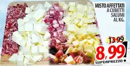Il Genio Supermercato Misto affettati a cubetti salumi offerta