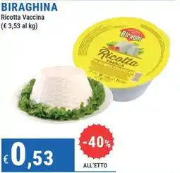 DiMeglio Ricotta Fresca Biraghi offerta