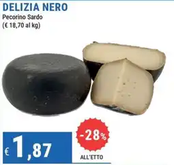 DiMeglio Delizia Nero Pecorino Sardo offerta