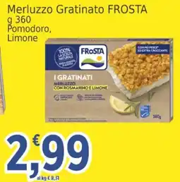 Market Ingross Merluzzo Gratinato FROSTA offerta
