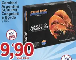 Market Ingross Gamberi Argentini Sublime offerta