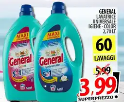 Il Genio Supermercato General lavatrice universale offerta