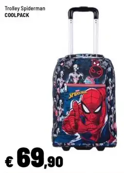 Iper La Grande Trolley Spiderman COOLPACK offerta