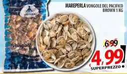 Il Genio Supermercato Mareperla vongole del Pacifico brown offerta