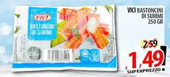 Il Genio Supermercato Vici bastoncini di surimi offerta