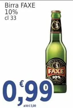 Market Ingross Birra FAXE offerta