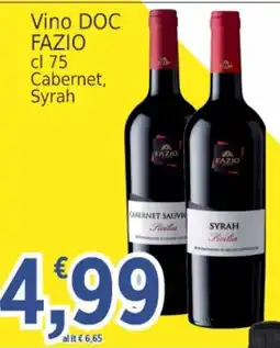 Market Ingross Vino DOC FAZIO offerta