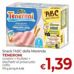 Maxi Nonna Isa Snack l'ABC della Merenda Teneroni offerta