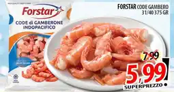 Il Genio Supermercato Forstar code di gamberone offerta