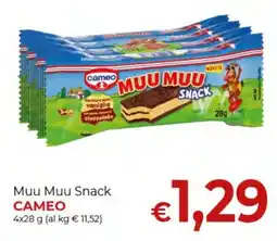 Maxi Nonna Isa Muu Muu Snack Cameo offerta