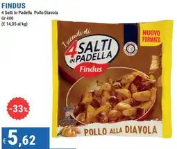 DiMeglio 4 Salti In Padella Pollo Diavola Findus offerta
