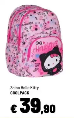 Iper La Grande Zaino Hello Kitty COOLPACK offerta