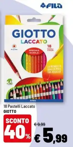 Iper La Grande Pastelli Laccato Giotto offerta