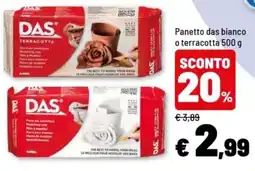 Iper La Grande DAS Panetto das bianco o terracotta offerta