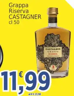 Market Ingross Grappa Riserva Castagner offerta