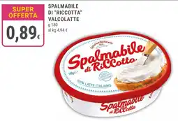 Doro Daily Spalmabile di Ricotta Valcolatte offerta