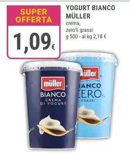 Doro Daily Yogurt bianco Müller offerta