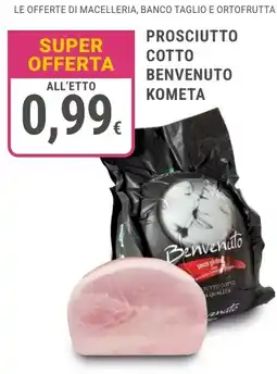 Doro Daily Prosciutto cotto Benvenuto offerta