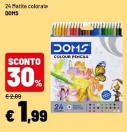 Iper La Grande Matite colorate DOMS offerta