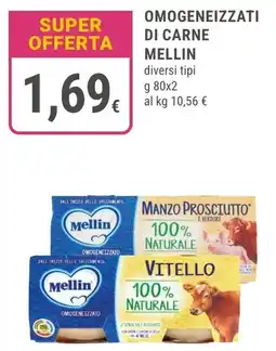 Doro Daily Mellin omogeneizzato offerta