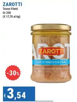 DiMeglio Tonno Filetti Zarotti offerta