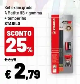 Iper La Grande Set exam grade STABILO offerta