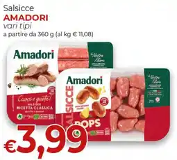Maxi Nonna Isa Salsicce Amadori offerta