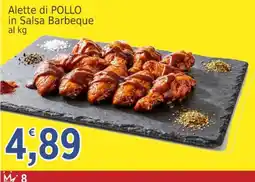 Market Ingross Alette di pollo in salsa barbeque offerta