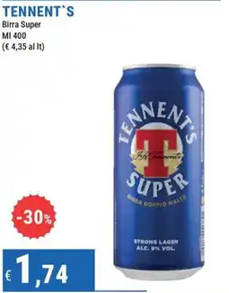 DiMeglio Tennent's Birra Super offerta