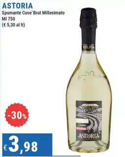 DiMeglio Spumante Cuve Brut Millesimato Astoria offerta