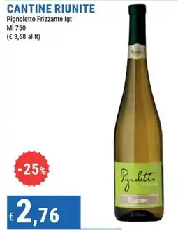 DiMeglio Pignoletto Frizzante Riunite offerta