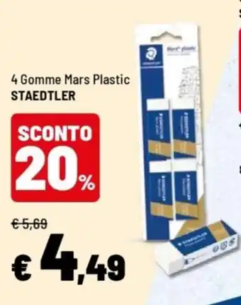 Gomme Mars Plastic Staedtler