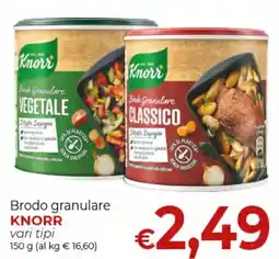 Maxi Nonna Isa Brodo granulare Knorr offerta