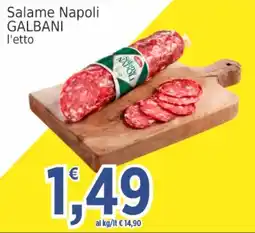 Market Ingross Salame Napoli Galbani offerta