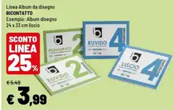 Iper La Grande Album da disegno Bicontatto offerta