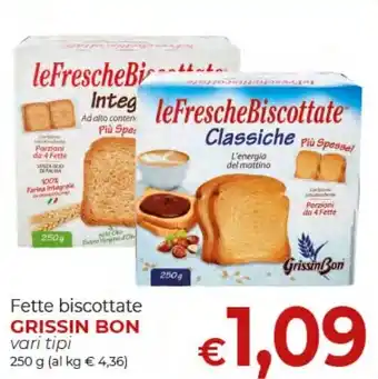 Fette biscottate Grissin Bon
