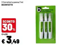 Iper La Grande Correttori a penna Bicontatto offerta