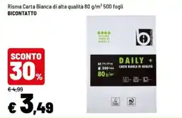 Iper La Grande Carta bianca di qualità Bicontatto offerta