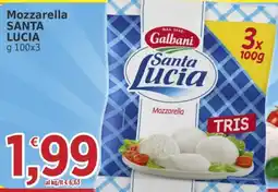 Market Ingross Mozzarella Santa Lucia offerta