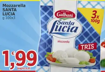 Market Ingross Mozzarella Santa Lucia offerta